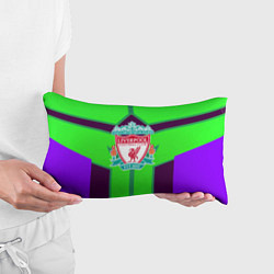 Подушка-антистресс Liverpool геометрия текстура спорт, цвет: 3D-принт — фото 2