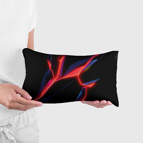 Подушка-антистресс Neon red / 3D-принт – фото 3