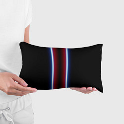 Подушка-антистресс Color white blue red neon, цвет: 3D-принт — фото 2