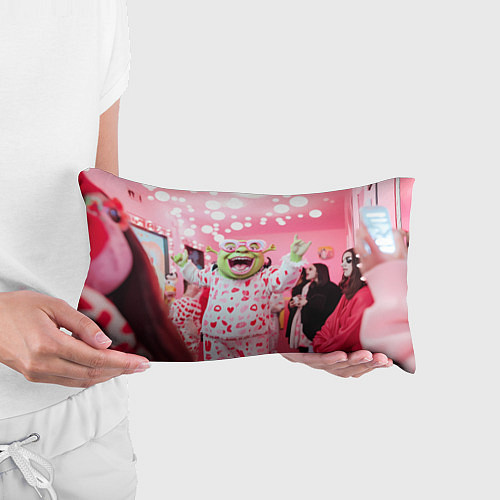 Подушка-антистресс Шрек пижамная вечеринка / 3D-принт – фото 3