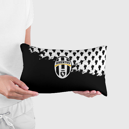 Подушка-антистресс Juventus logo краски / 3D-принт – фото 3