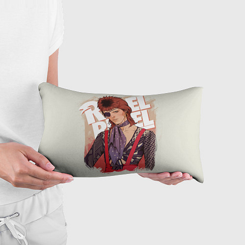 Подушка-антистресс David Bowie Rebel Rebel / 3D-принт – фото 3