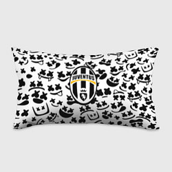 Подушка-антистресс Ювентус x Маршмеллоу, цвет: 3D-принт