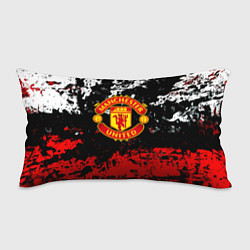 Подушка-антистресс Манчестер Юнайтед краски, цвет: 3D-принт
