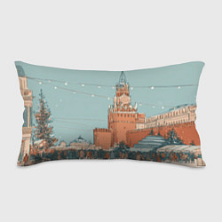 Подушка-антистресс Праздничная атмосфера на новый год, цвет: 3D-принт