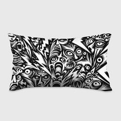 Подушка-антистресс Lightnings and faces - ai art fantasy, цвет: 3D-принт