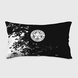 Подушка-антистресс Лестер сити краски белые, цвет: 3D-принт