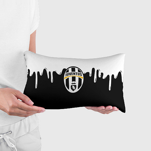 Подушка-антистресс Juventus капли красок / 3D-принт – фото 3