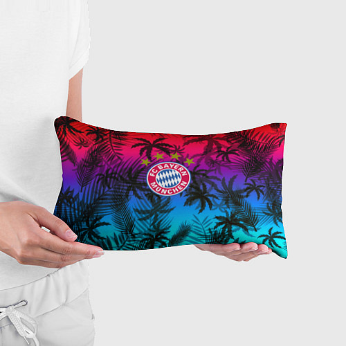 Подушка-антистресс Бавария Мюнхен неон тропики / 3D-принт – фото 3
