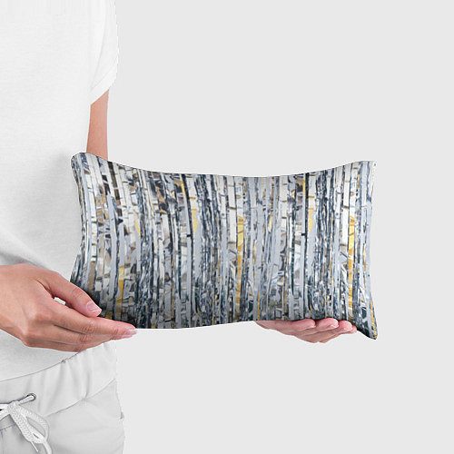 Подушка-антистресс Новогодний дождик / 3D-принт – фото 3