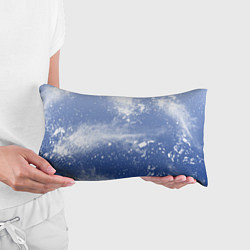 Подушка-антистресс Снежки попали в тебя, цвет: 3D-принт — фото 2