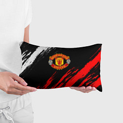 Подушка-антистресс Манчестер Юнайтед x Ювентус краски, цвет: 3D-принт — фото 2