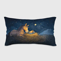 Подушка-антистресс Лошадка спит с жеребенком, цвет: 3D-принт