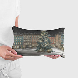 Подушка-антистресс Елка во дворе, цвет: 3D-принт — фото 2