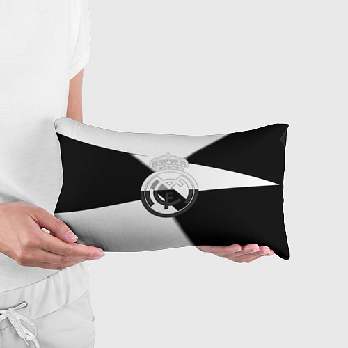 Подушка-антистресс Реал Мадрид геометрия полосы / 3D-принт – фото 3