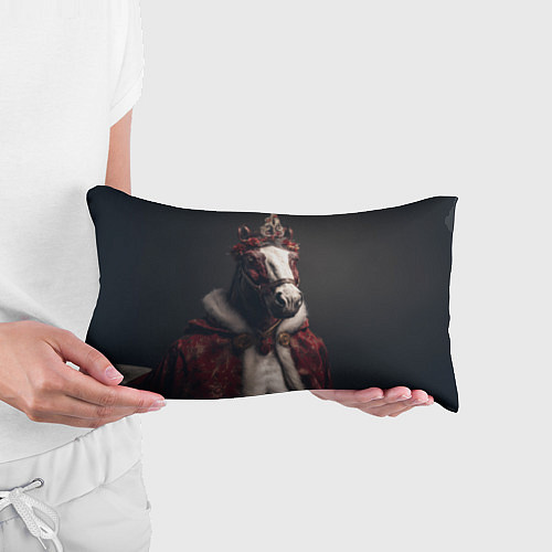 Подушка-антистресс Лошадь в новогоднем костюме / 3D-принт – фото 3