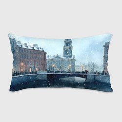 Подушка-антистресс Зимний Питер, цвет: 3D-принт