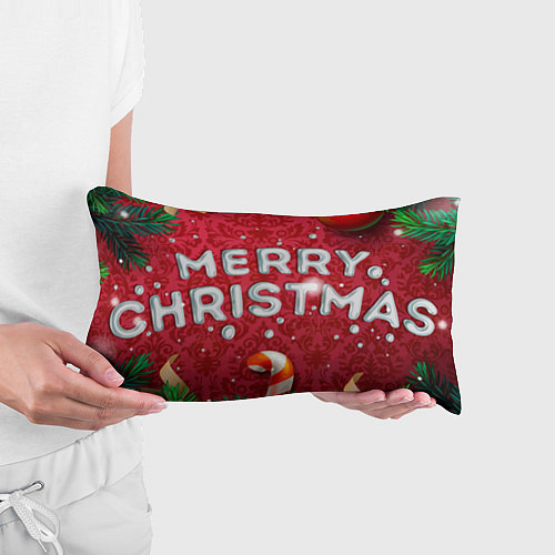 Подушка-антистресс Счастливого Рождества / 3D-принт – фото 3