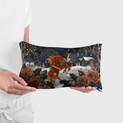 Подушка-антистресс Воин на огненной лошади 2026, цвет: 3D-принт — фото 2