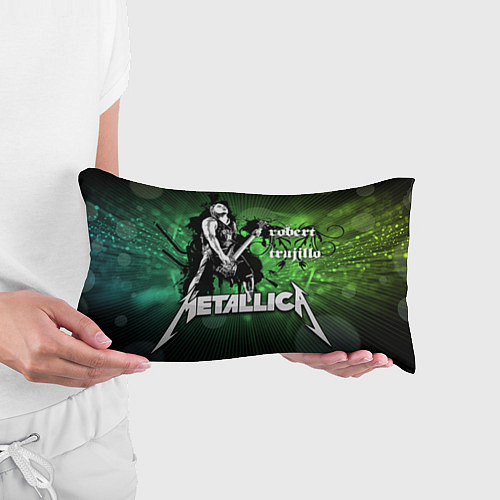 Подушка-антистресс Metallica: Robert Trujillo / 3D-принт – фото 3