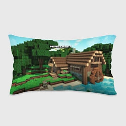 Подушка-антистресс Minecraft House, цвет: 3D-принт
