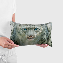 Подушка-антистресс Снежный барс, цвет: 3D-принт — фото 2
