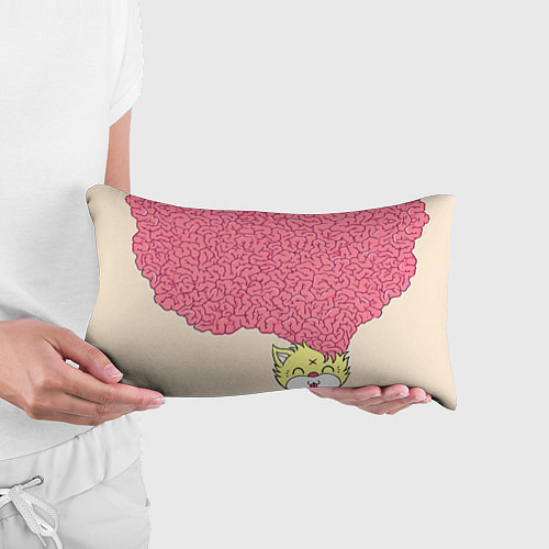 Подушка-антистресс Drop Dead: Pink Brains / 3D-принт – фото 3