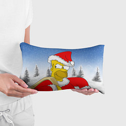 Подушка-антистресс Санта Гомер, цвет: 3D-принт — фото 2