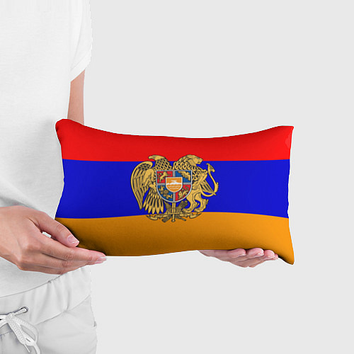 Подушка-антистресс Герб и флаг Армении / 3D-принт – фото 3