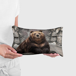 Подушка-антистресс Русский медведь, цвет: 3D-принт — фото 2
