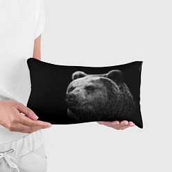 Подушка-антистресс Черно-белый медведь, цвет: 3D-принт — фото 2