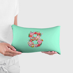 Подушка-антистресс 8 Марта, цвет: 3D-принт — фото 2