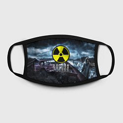Маска для лица S T A L K E R - Р У С Л А Н, цвет: 3D-принт — фото 2