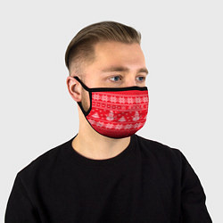 Маска для лица Новогодняя Анна, цвет: 3D-принт