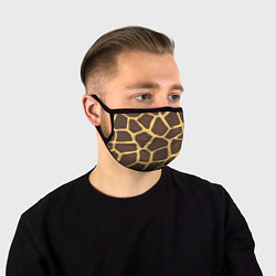 Маска для лица Окрас жирафа, цвет: 3D-принт