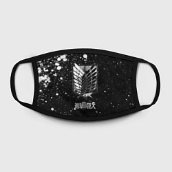 Маска для лица Атака на титанов, цвет: 3D-принт — фото 2