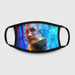 Маска для лица Cyberpunk S, цвет: 3D-принт — фото 2