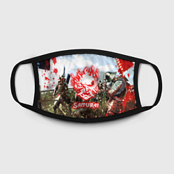 Маска для лица SAMURAI CYBERPUNK, цвет: 3D-принт — фото 2