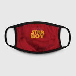 Маска для лица The Weeknd - Star Boy, цвет: 3D-принт — фото 2