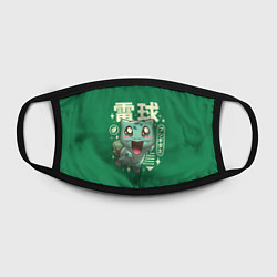 Маска для лица Милый Бульбазавр, цвет: 3D-принт — фото 2