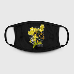 Маска для лица Дио Брандо - JoJos Bizarre Adventure, цвет: 3D-принт — фото 2