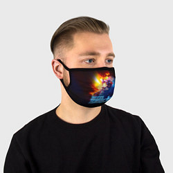 Маска для лица Рин Окумура - Синий Экзорцист, цвет: 3D-принт