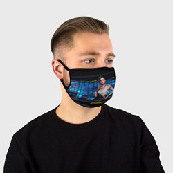 Маска для лица Judy Джуди Cyberpunk 2077, цвет: 3D-принт