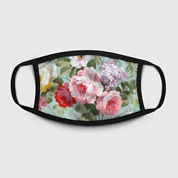 Маска для лица Букет роз Лето, цвет: 3D-принт — фото 2