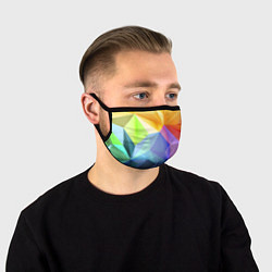Маска для лица Зд радуга, цвет: 3D-принт