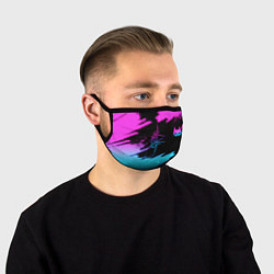 Маска для лица Stray neon, цвет: 3D-принт