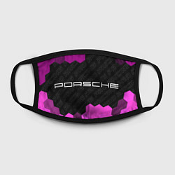 Маска для лица Porsche pro racing: надпись и символ, цвет: 3D-принт — фото 2
