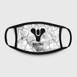 Маска для лица Destiny glitch на светлом фоне, цвет: 3D-принт — фото 2