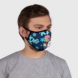 Маска с клапаном Ice Cream, цвет: 3D-белый — фото 2