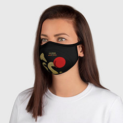 Маска с клапаном GUSSI: Gold Edition, цвет: 3D-красный